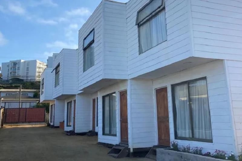 Están ubicadas en El Tabo.
Créditos: Cabañas Buenaventura.