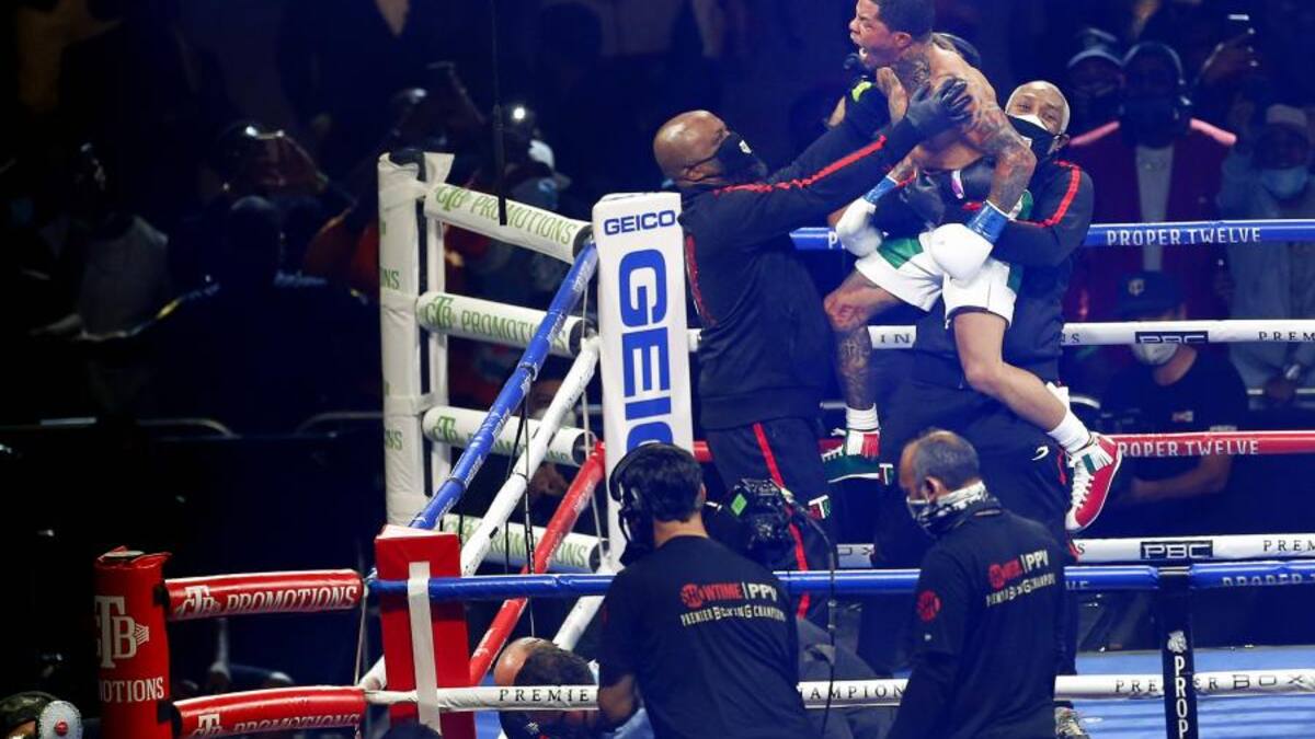 El increíble K.O que Gervonta Davis le propinó a Leo Santa Cruz
