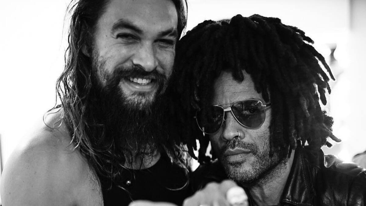"Estoy orgulloso de llamarte mi hermano": El especial saludo de cumpleaños de Lenny Kravitz a Jason Momoa