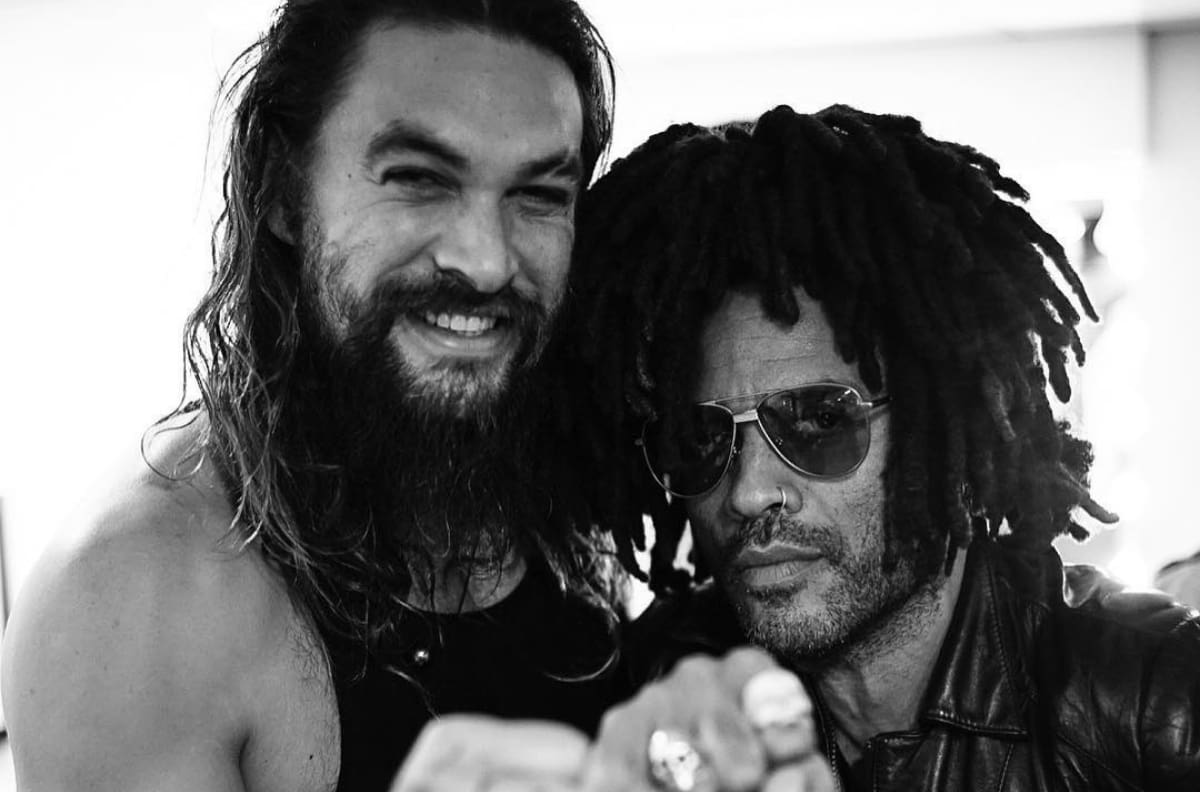 "Estoy orgulloso de llamarte mi hermano": El especial saludo de cumpleaños de Lenny Kravitz a Jason Momoa
