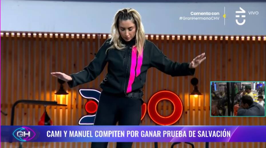 Camila Andrade ganó la competencia de salvación.