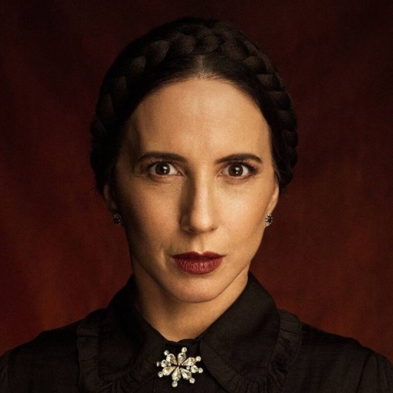 Luz Valdivieso es Leontina Aguirre. Créditos: Mega