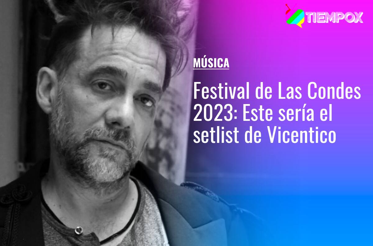 Festival de Las Condes 2023: Este sería el setlist de Vicentico en el Parque Padre Hurtado