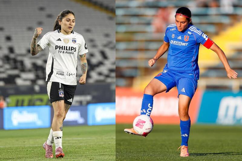 Colo Colo y La U definirán al monarca del Futfem nacional 2025. Fotos: equipos de prensa de Colo Colo y U. de Chile.