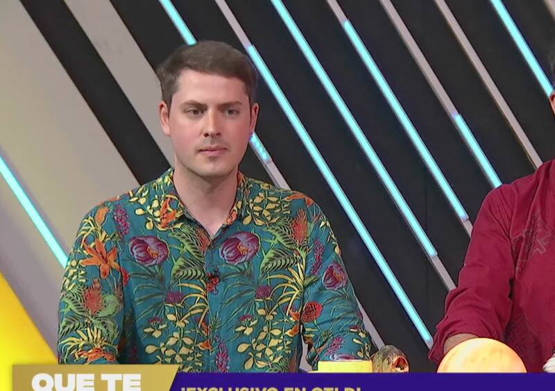 Tomás Staeding, periodista de "Que te lo Digo" tuvo fuerte encontrón con Renata Bravo.