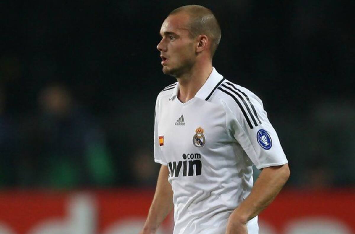 Sneijder: "La botella de vodka se convirtió en mi mejor amiga, no era digno del Real Madrid"