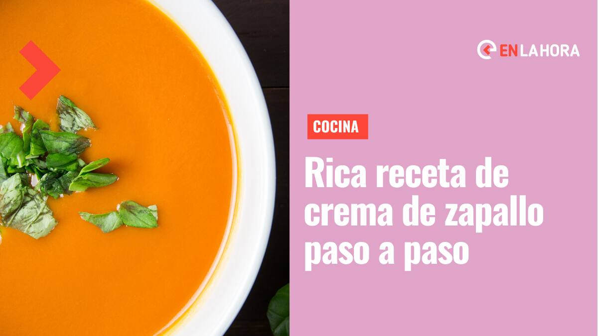 Receta de crema de zapallo: Así se prepara fácil y rápido