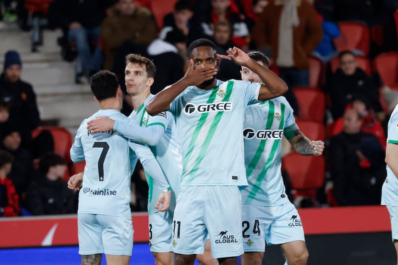 El equipo del Ingeniero venció a Mallorca en La Liga. Foto: Agencia EFE.
