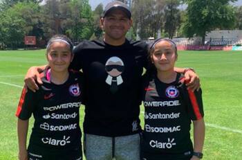 "Muy humildes y respetuosas": Relator de fútbol femenino reveló cómo son las hijas del "Chupete"