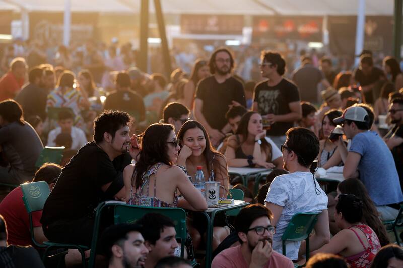 Bierfest Santiago.
Javier Torres/Aton Chile
