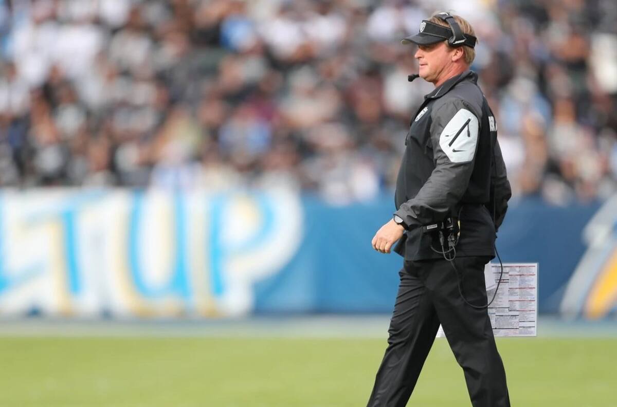 Jon Gruden demandó a la NFL y Roger Goodell