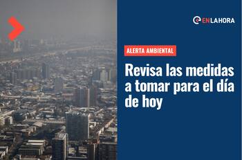 ¿Hay alerta ambiental en la RM?: Conoce las medidas que debes tomar este domingo 31 de julio