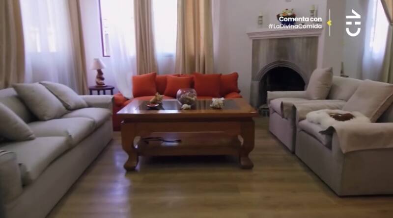 El living. Créditos: CHV.