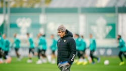 El juramento de Pellegrini y los jugadores del Betis tras dura derrota en la Europa League