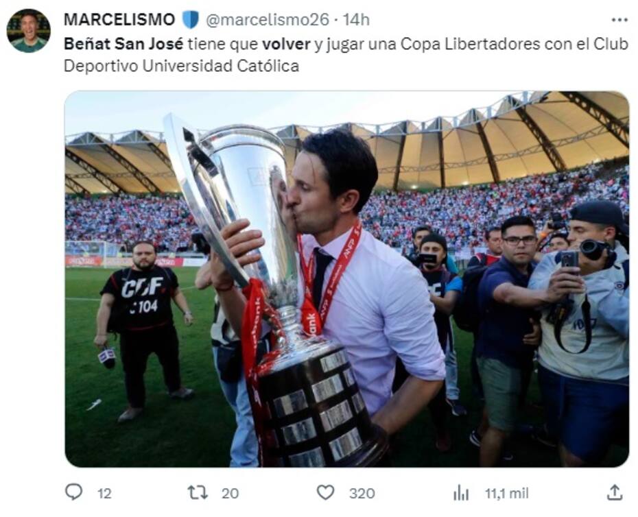El entrenador español encabeza la histórica campaña de Bolívar en Copa Libertadores.