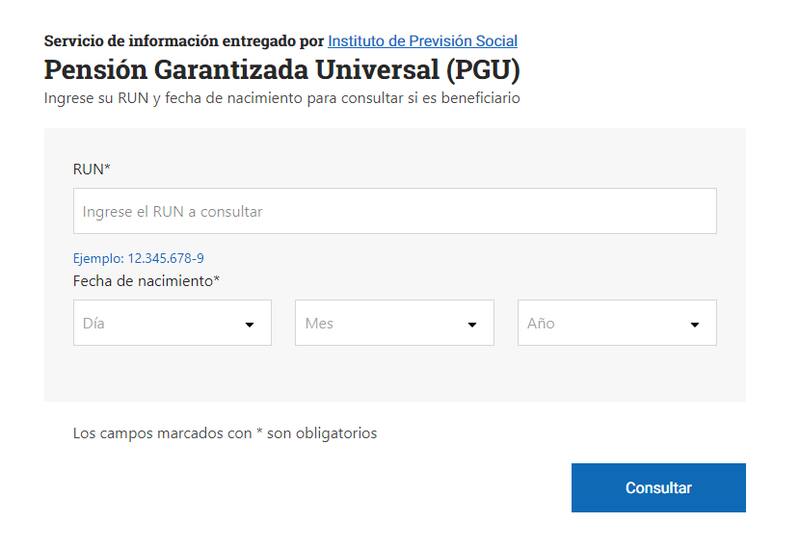 Ingresa a la plataforma de ChileAtiende y conoce más sobre la PGU. Créditos: ChileAtiende.