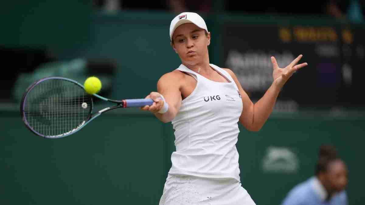 Ashleigh Barty clasificó a la final de Wimbledon tras vencer a Angelique Kerber