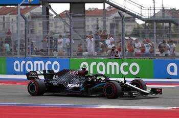 Lewis Hamilton le quitó la ‘pole position’ a Valtteri Bottas en el GP de Portugal