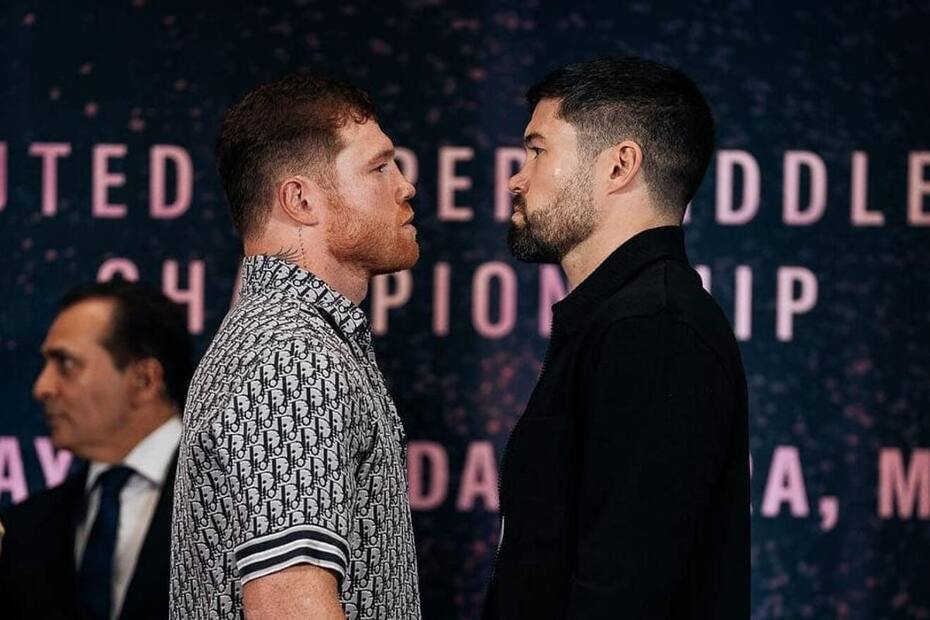 La pelea entre Canelo Álvarez y John Ryder se llevará a cabo este sábado 6 de mayo. (Boxing)