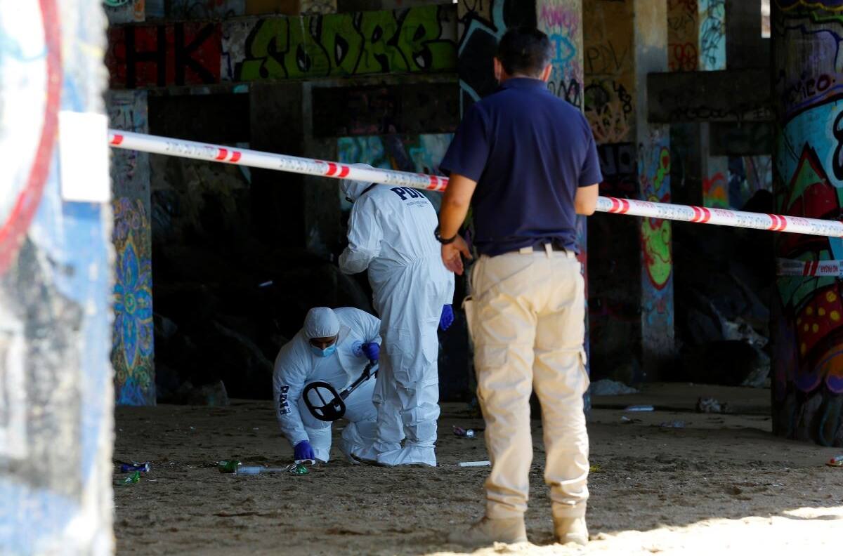 Hombre murió en playa de Valparaíso: Habría sufrido un accidente en bicicleta