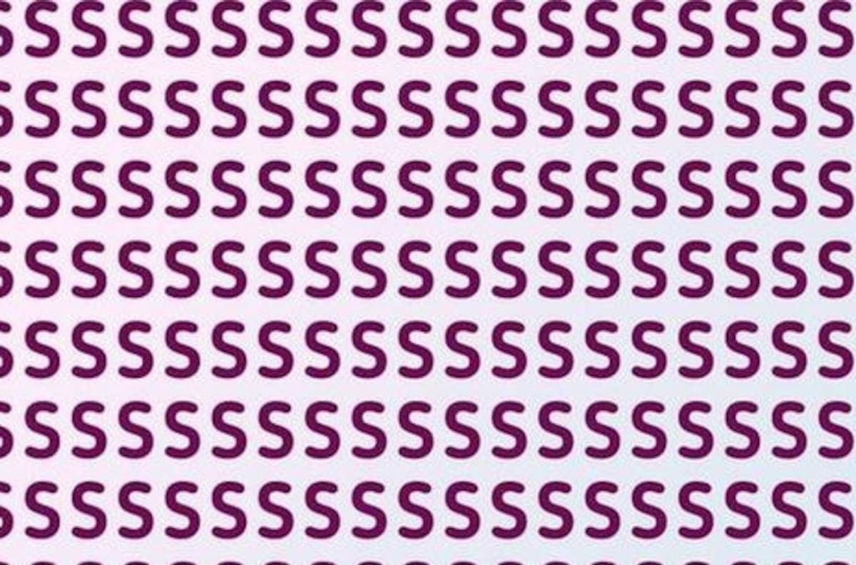 Test Visual: ¿Puedes encontrar la letra "Z" escondida en la imagen en solo 8 segundos?
