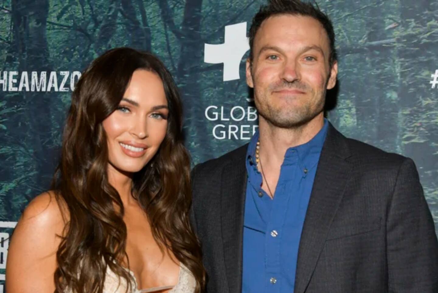 Megan Fox junto a su ex Brian Austin Green
