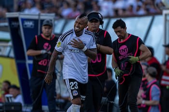 Arturo Vidal está con tratamiento especial para llegar al duelo ante Audax Italiano: se desgarró