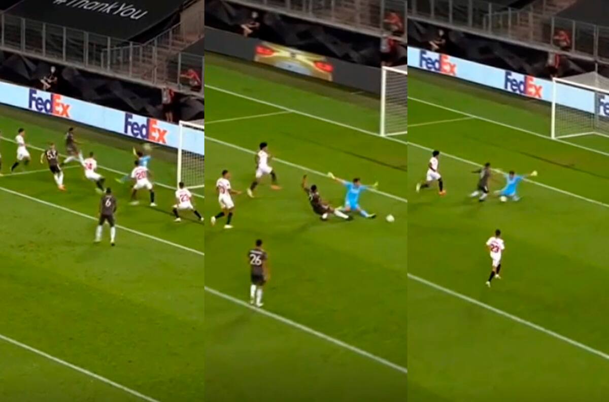 Una muralla: Bono salvó al Sevilla con tres tapadas en tres minutos