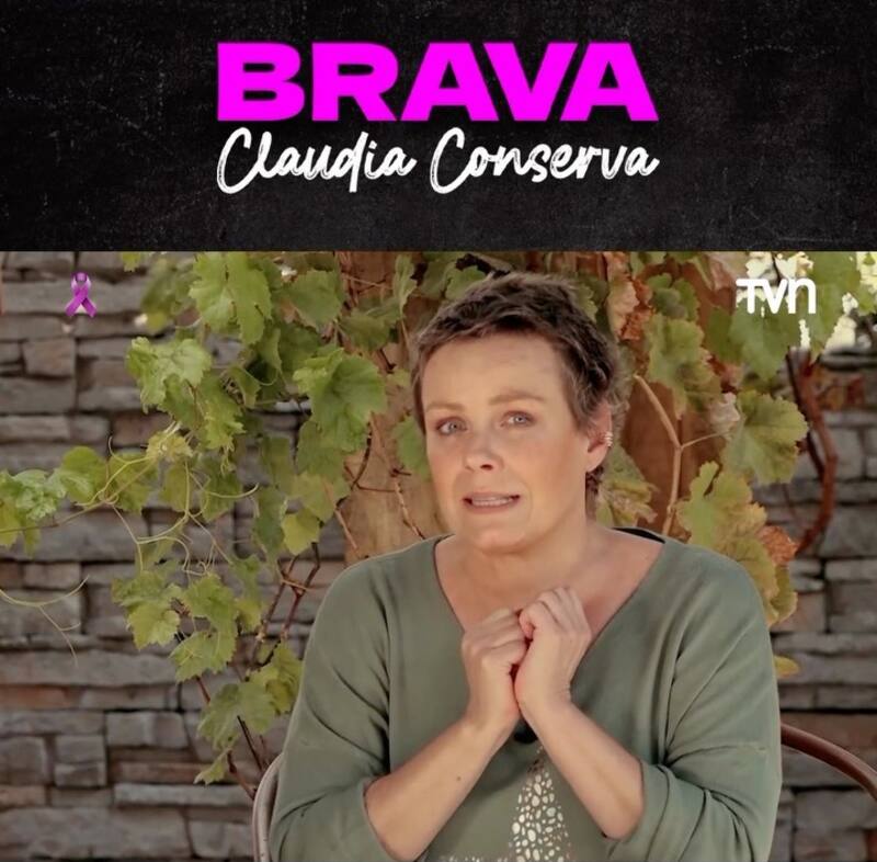 Claudia Conserva se mostró muy afectada por el momento que presenció. Créditos: TVN