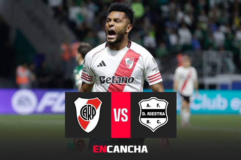 La Banda Sangre recibe a los blanquinegros por la Liga Profesional Argentina. Foto: EFE.