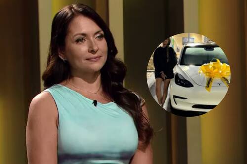 le regaló un Tesla a su hija de 16 años.