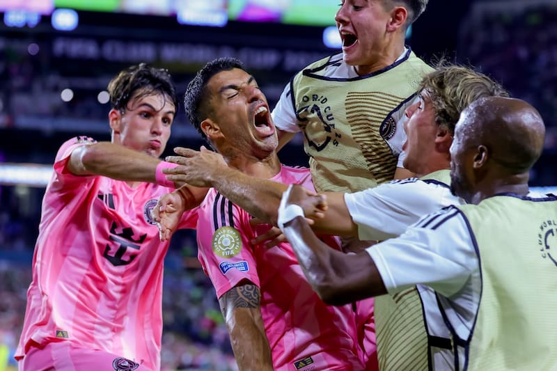 marcó en empate de Inter Miami. Foto: EFE.