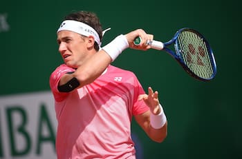 Masters 1000 de Montecarlo: Casper Ruud derrotó a Fognini y clasificó a semifinales