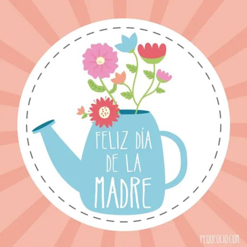 Deséale un lindo día a tu madre.