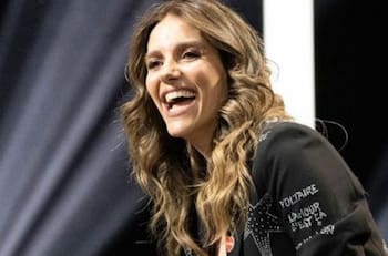 María Luisa Godoy junto a su marido, Ignacio Rivadeneira, celebraron el bautizo de su hijo menor, Domingo