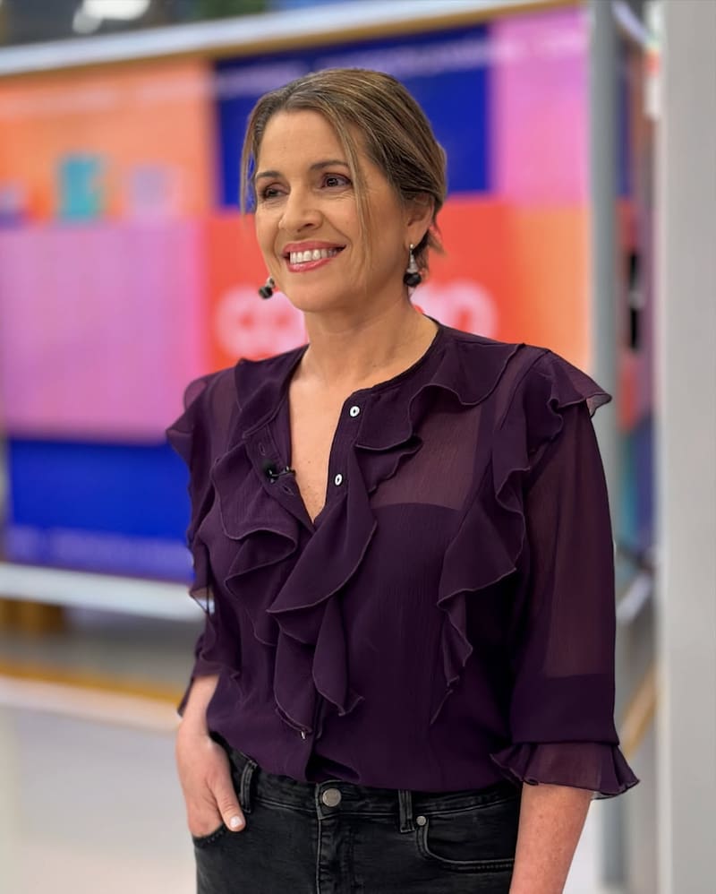 Monserrat Álvarez es conductora de "Contigo en la Mañana".