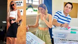 Mira las fotos: Famosos llenaron las redes sociales de postales votando en el plebiscito constitucional 2023