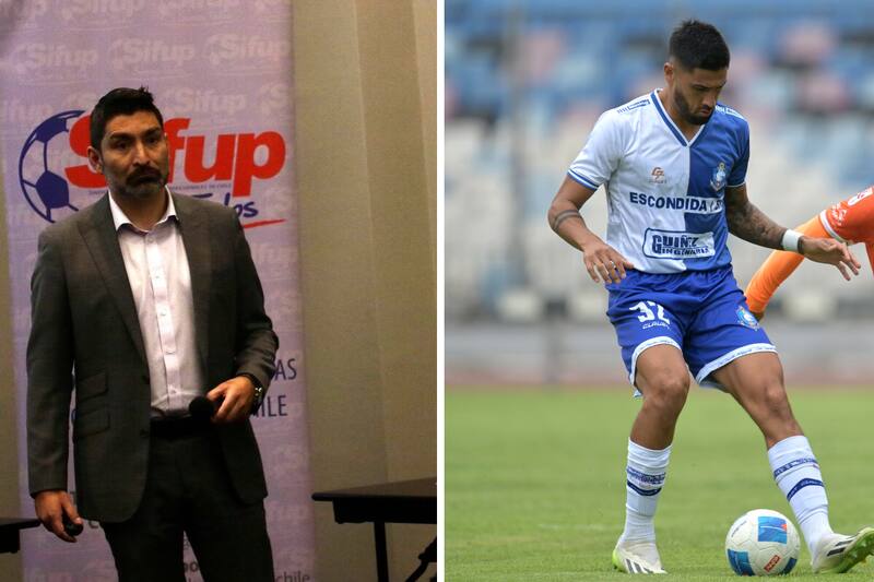 . El sindicato se lanzó contra la ANFP por no investigar una supuesta deuda de Deportes Antofagasta contra el ariete. Fotos: Photosport.