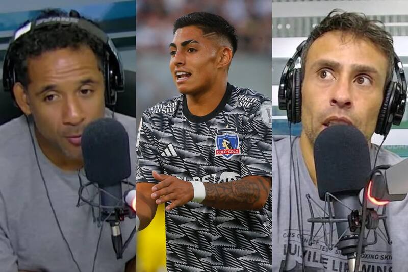 Los ex jugadores de Colo Colo tuvieron un cruce por la situación de Jordhy Thompson.