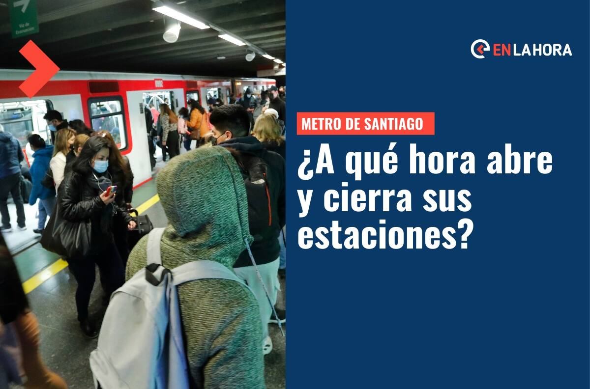 Metro de Santiago: ¿A qué hora abre y cierra este sábado 12 de marzo en la Región Metropolitana?