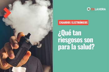 Cigarros electrónicos: Conoce qué son y qué tan riesgoso es su uso prolongado para nuestra salud