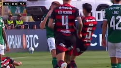 VIDEO | Se salvó de la roja: la fuerta patada de Erick Pulgar en la final de la Copa Libertadores
