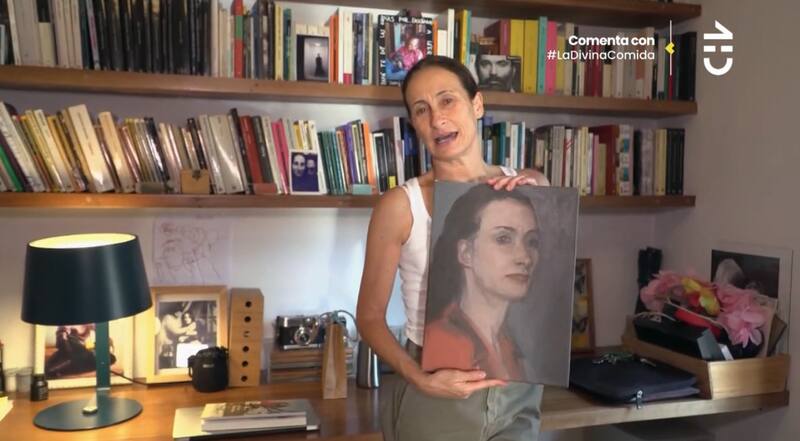 Un especial retrato que guarda. Créditos: CHV.