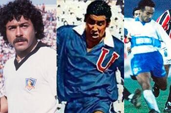 ¿Quiénes son los goleadores históricos de los 16 clubes de Primera División del fútbol chileno?