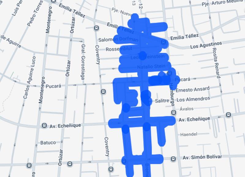 Este sector de Ñuñoa se verá afectado.