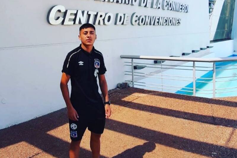 El delantero en su paso por Colo Colo.