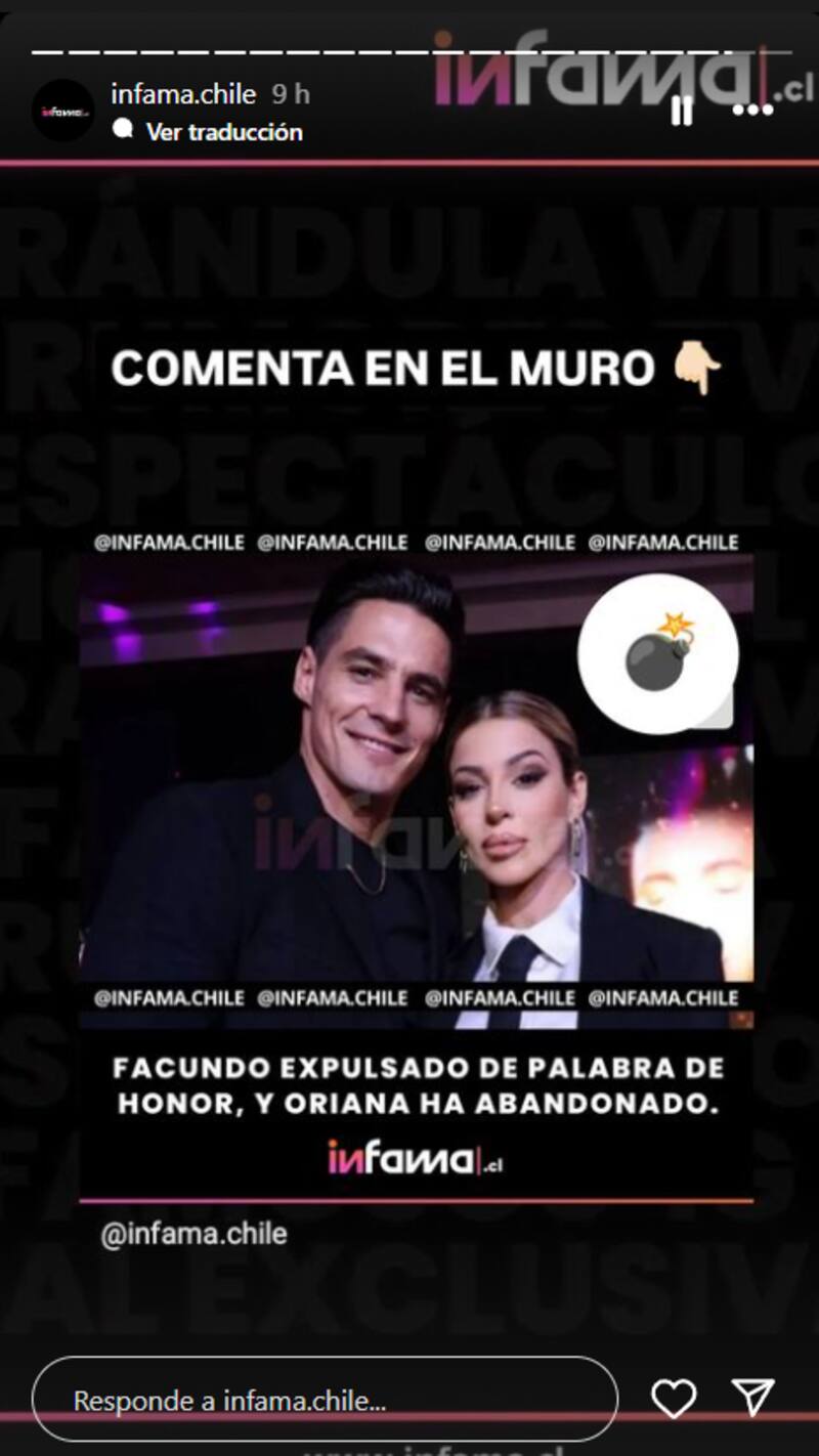 Oriana Marzoli decidió abandonar el encierro tras expulsión de Facundo González.