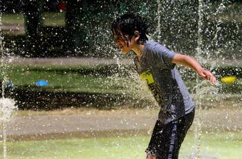 Alerta meteorológica: altas temperaturas en la zona central llegarán a los 36 grados