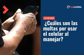 Ley No Chat ya está rigiendo: ¿Cuáles son las multas a los conductores que sean sorprendidos viendo su celular mientras manejan?