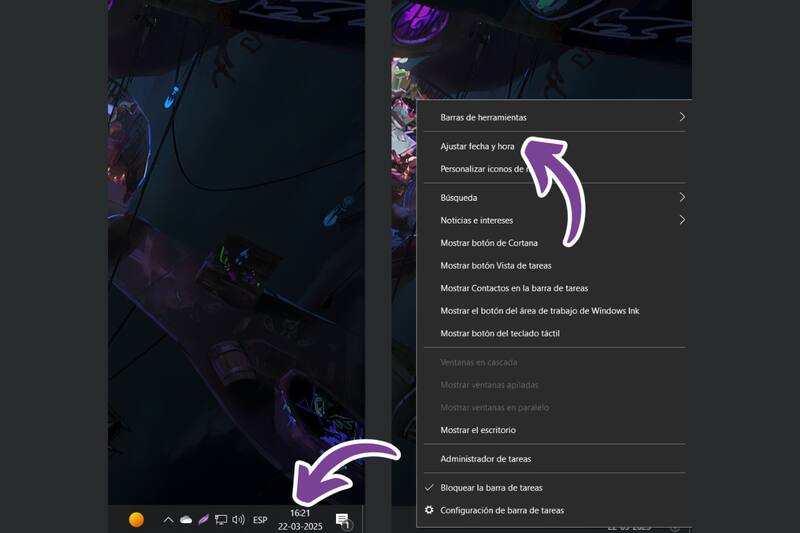 Así puedes entrar fácilmente a la configuración.